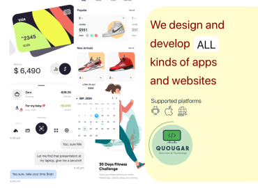Mobile App And Website Design And Development Development